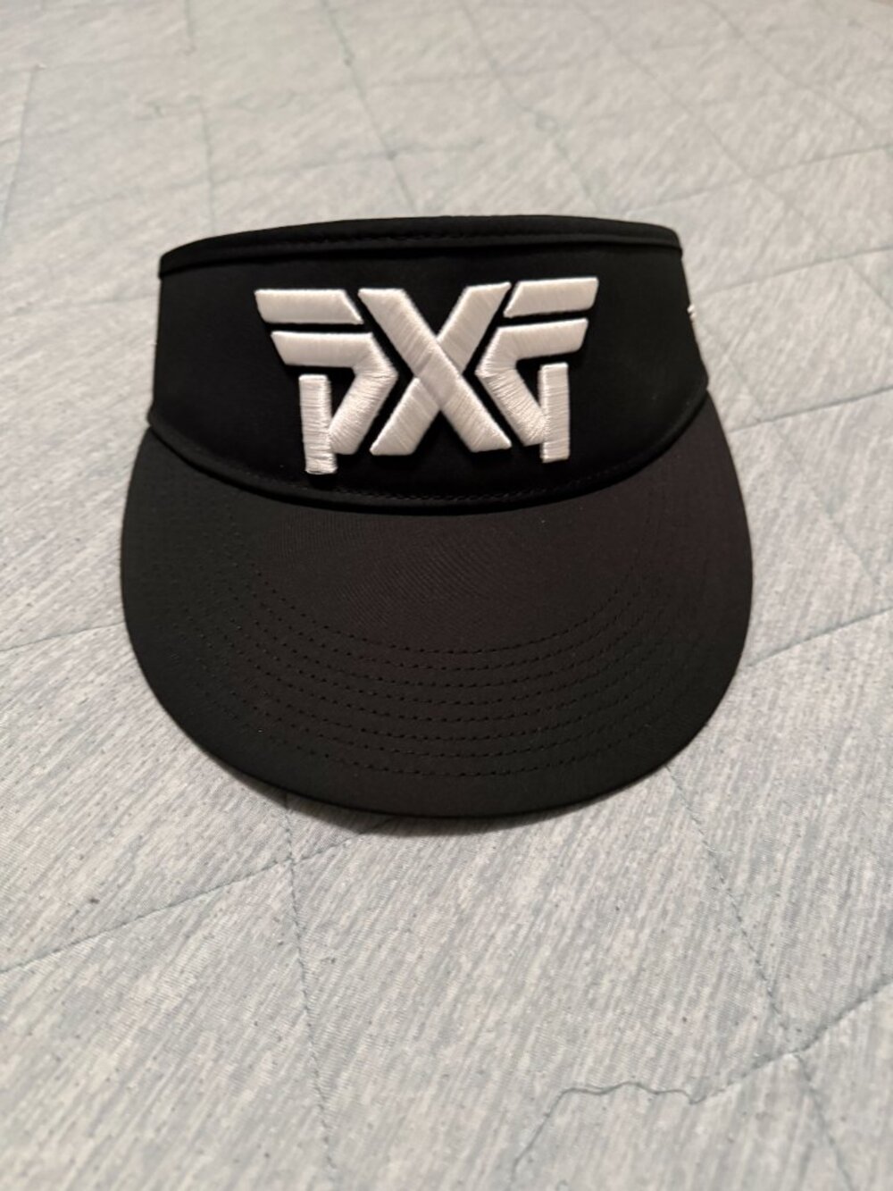 PXG Sports Visor Black White OSFA